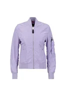 Kurtki damskie - ALPHA INDUSTRIES Damska kurtka Ma-1 Vf Lw Wmn, jasnofioletowa, XS, Jasnofioletowy - miniaturka - grafika 1