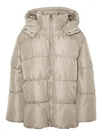 Kurtki damskie - Vero Moda Kurtka zimowa "Nio" w kolorze beżowym - miniaturka - grafika 1