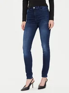 Spodnie damskie - Guess Jeansy W5BA46 D0791 Niebieski Skinny Fit - miniaturka - grafika 1