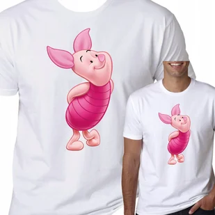 3174 Prosiaczek Kubuś Puchatek Koszulka Męska Xxl - Koszulki męskie - miniaturka - grafika 1