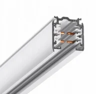 Lampy pozostałe - Molto Luce 3-fazowa szyna prądowa Noa Aluminium 200cm, biała - miniaturka - grafika 1