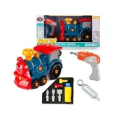 Samochody i pojazdy dla dzieci - Pociąg, ciuchcia do skręcania z wkrętarką Lena - model lub pojazd - miniaturka - grafika 1