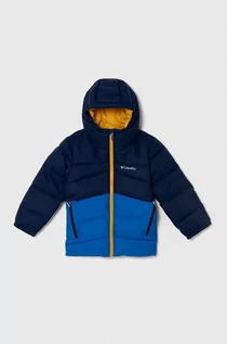 Kurtki i płaszcze dla chłopców - Columbia kurtka narciarska dziecięca Arctic Blas kolor granatowy - grafika 1