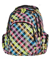 Plecaki szkolne i tornistry - Patio Plecak MŁODZIEŻOWY COOLPACK 61001 MODEL 20016 KOLOROWA KRATA - miniaturka - grafika 1