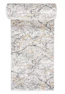 Dywany - CHODNIK NOWOCZESNY GOLDEN SZARE GAŁĄZKI - miniaturka - grafika 1