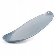 Deski do krojenia - KADAX Deska Do Krojenia Kuchenna Plastikowa Z Ociekaczem Ciemny Popiel - miniaturka - grafika 1