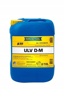 Olej Ravenol Atf Ulv D-M 10L - Oleje przekładniowe - miniaturka - grafika 1