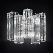 Lampy ścienne - Novaresi Lampa ścienna murano Tronchi - miniaturka - grafika 1