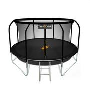 Trampoliny - Thunder trampolina ogrodowa Thunder 14FT z siatką wewnętrzną 427-435cm INSIDE-14FT - miniaturka - grafika 1