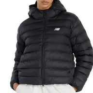 Kurtki i kamizelki sportowe damskie - Kurtka damska New Balance WO53500BK - czarna - miniaturka - grafika 1