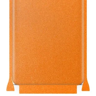 folia naklejka skórka strukturalna na TYŁ+BOKI do Apple iPad Pro 11 (2021) - Pomarańczowy Pastel Matowy Chropowaty Baranek - apgo SKINS - Akcesoria do tabletów i e-booków - miniaturka - grafika 1
