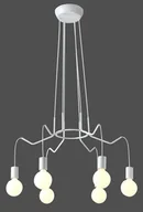 Lampy sufitowe - Candellux BASSO LAMPA WISZĄCA 6X40W E27 BIAŁY MATOWY - miniaturka - grafika 1
