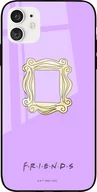 Etui i futerały do telefonów - Etui Friends 006 Friends Premium Glass Fioletowy - miniaturka - grafika 1