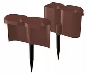 Prosperplast Palisada ogrodowa antyślimak IPSP 1,9m brązowa AP_218618 - Ogrodzenia - miniaturka - grafika 1