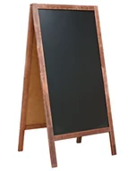 Tablice i flipcharty - Potykacz reklamowy z tablicą kredową w rozmiarze 70x160 cm - miniaturka - grafika 1