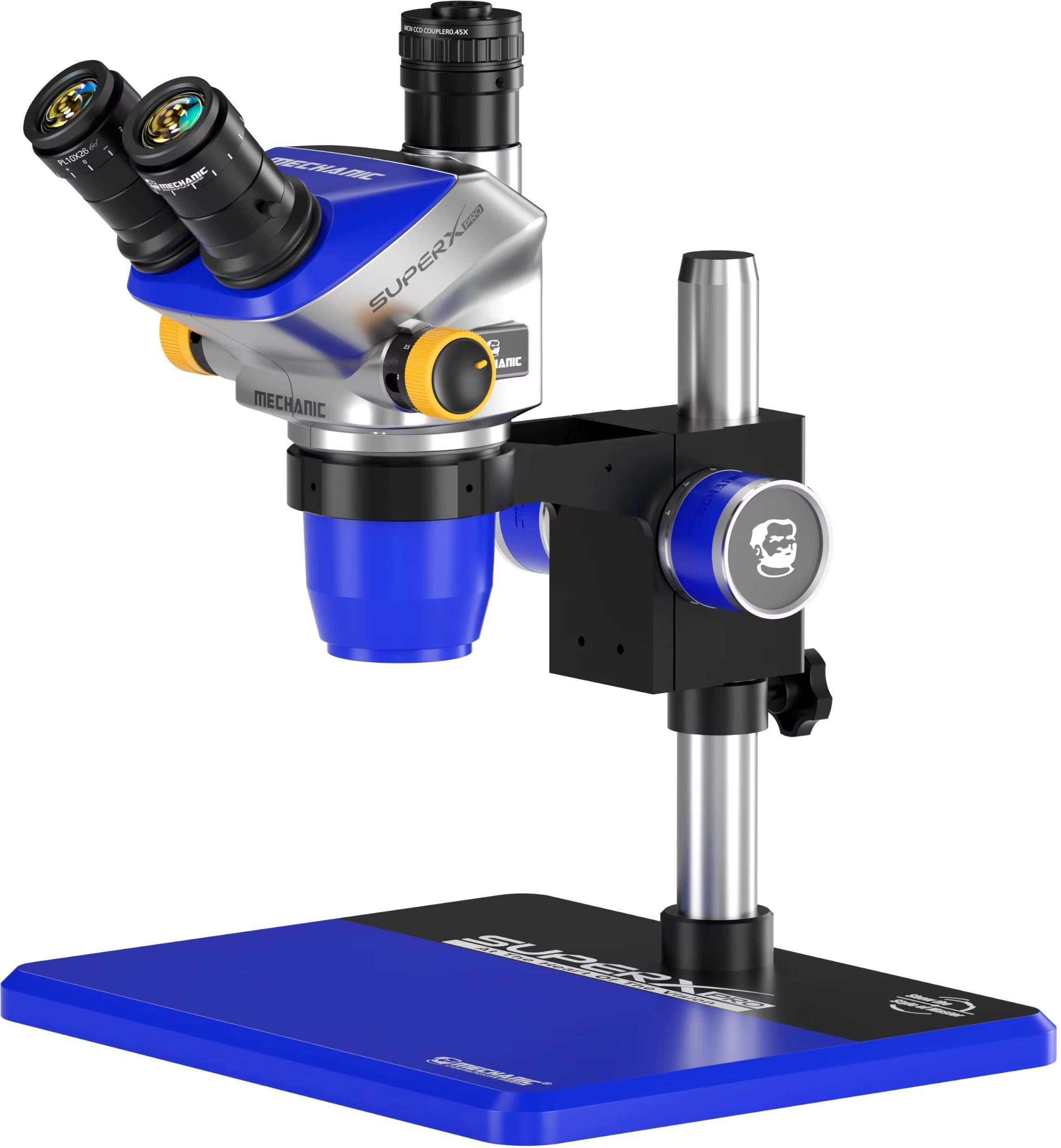 Mikroskop Stereo Triocular Mechanic Super X Pro B11 6.5X52X