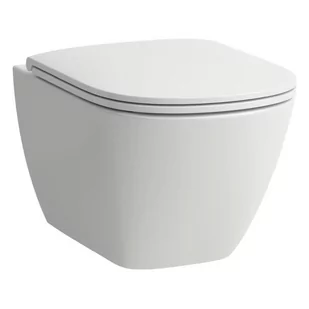 Laufen Lua Toaleta WC podwieszana 52x36 cm Rimless bez kołnierza biała H8200800000001 - Miski WC - miniaturka - grafika 1