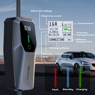 VDL VDLPOWER EC21, szybkie ładowanie 7,36KW, maks. prąd 32A - Ładowarki do samochodów elektrycznych - miniaturka - grafika 4
