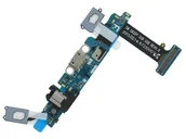 Części serwisowe do telefonów - Płytka USB Samsung Galaxy S6 GH96-08275A biała - miniaturka - grafika 1