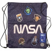 Worki na buty - Worek szkolny na buty obuwie odblask NASA - miniaturka - grafika 1