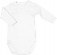 Body dla niemowląt - Body KOPERTOWE polskie BIAŁE r 56 KLEKLE - miniaturka - grafika 1