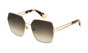 Okulary FURLA SFU716-590300. Okulary przeciwsłoneczne, Kolor złoty. Kobieta. - Okulary przeciwsłoneczne - miniaturka - grafika 1