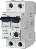 Wyłączniki światła i elektryczne - Eaton Wyłącznik silnikowy 2P 4kW 6.3-10A Z-MS-102 248398 248398 - miniaturka - grafika 1