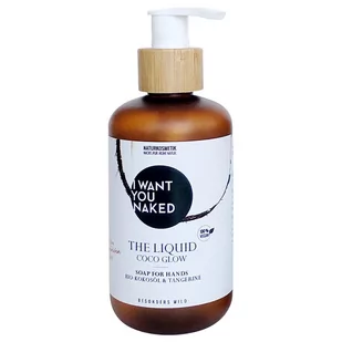 I WANT YOU NAKED I WANT YOU NAKED Coco Glow The Liquid Soap For Hands 250 ml - Mydła - miniaturka - grafika 1