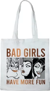 Torebki damskie - Disney TOTE BAG VILLAINS", REFERENCJA : BWDVILNBB009, biała, 38 X 40 CM - grafika 1