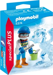 Playmobil Rzeźbiarka z lodową rzeźbą 5374 - Klocki - miniaturka - grafika 1