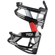 Akcesoria rowerowe - Koszyk bidonu ELITE Prism LEWY Glossy Red czarno-czerw - miniaturka - grafika 1