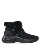 Botki damskie - Skechers Botki On-The-Go Midtown 144271/BBK Czarny - miniaturka - grafika 1