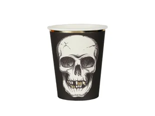 Kubeczki Czacha na Halloween - 270 ml - 10 szt. - Halloween - miniaturka - grafika 1