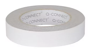 Q-CONNECT Taśma dwustronna 12mm 3m biała - Segregatory - miniaturka - grafika 1