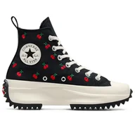 Trampki damskie - Buty Converse Run Star Hike Platform A08113C - czarne - miniaturka - grafika 1