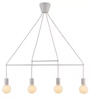 Lampy sufitowe - Candellux ALTO LAMPA WISZĄCA 4X40W E27 BIAŁY MATOWY - miniaturka - grafika 1