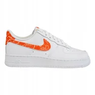 Buty sportowe damskie - Damskie Buty sportowe Nike Air Force 1 Low Białe - miniaturka - grafika 1
