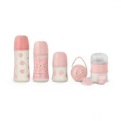 Butelki dla niemowląt - SUAVINEX ZESTAW STARTOWY BONHOMIA ROSE - miniaturka - grafika 1