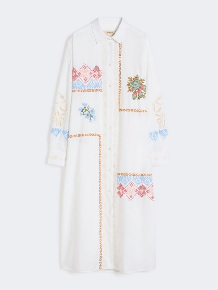 Sukienka unisex max mara con ricami altro