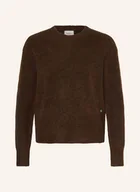 Swetry damskie - Pepe Jeans Sweter Cecil braun - miniaturka - grafika 1