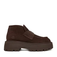 Botki damskie - Botki G-Star Raw EO-ZEYNEP-70863-1 Beżowy - miniaturka - grafika 1