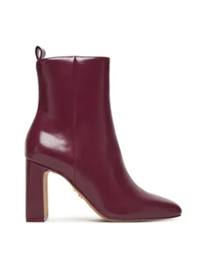 Steve Madden Botki Adelisa SM11002626 Bordowy - Botki damskie - miniaturka - grafika 1