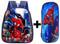 Plecaki szkolne i tornistry - Plecak szkolny chłopięcy do szkoły SPIDERMAN dla chłopca dzieci + PIÓRNIK - miniaturka - grafika 1