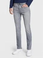 Spodnie męskie - Blend Jeansy Jet 20707721 Szary Slim Fit - miniaturka - grafika 1