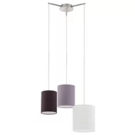 Lampy sufitowe - Eglo Zwis sufitowy 3pł TOMBOLO 92755 - miniaturka - grafika 1