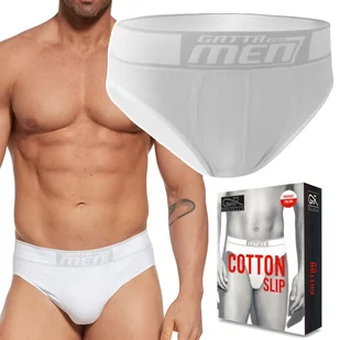Slipy Męskie Sportowe Bawełniane Wygodne Majtki GATTA COTTON - XXL - Majtki męskie - miniaturka - grafika 1