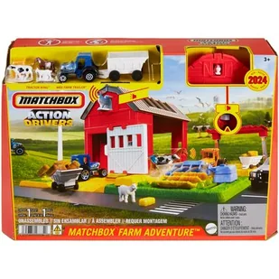 Matchbox Prawdziwe Przygody. Myjnia samochodowa Mattel - Samochody i pojazdy dla dzieci - miniaturka - grafika 1