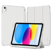 Etui do tabletów - Etui na iPad TECH-PROTECT SC Pen Srebrno-przezroczysty - miniaturka - grafika 1
