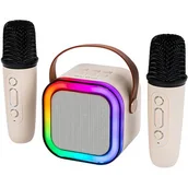 Głośniki przenośne - BLOW GŁOŚNIK BLUETOOTH KARAOKE RGB 10W - miniaturka - grafika 1
