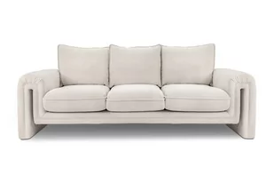 Sofa trzyosobowa KELLY 230 tkanina szenil beżowa - Sofy i kanapy - miniaturka - grafika 1